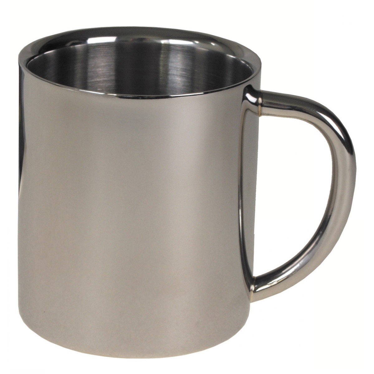 Tasse Edelstahl doppelwandig 250 ml